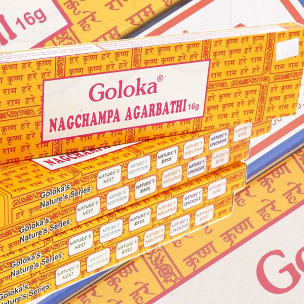 Goloka NAG CHAMPA Räucherstäbchen