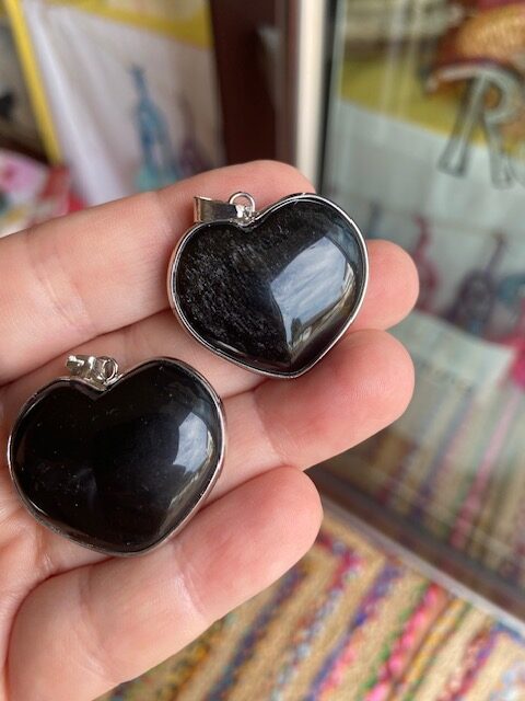 Gold Obsidian Schutz Anhänger Schutzsteine Steinschmuck Esoterik Chakra Energie Shop Völkermarkt Kärnten kaufen