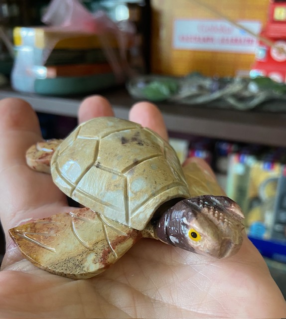Speckstein Schildkröte Dekoration Element Erde Wasser Feng Shui Raumharmonie Raumdekoration Shop Kärnten kaufen